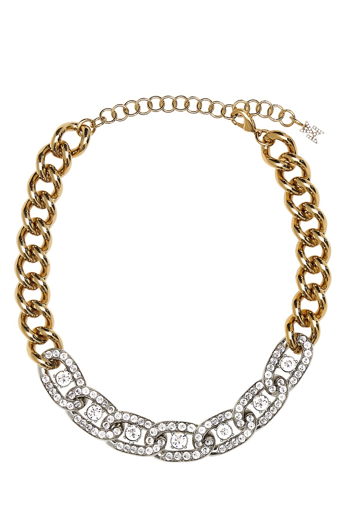 Two-tone metal Matthew choker - 1