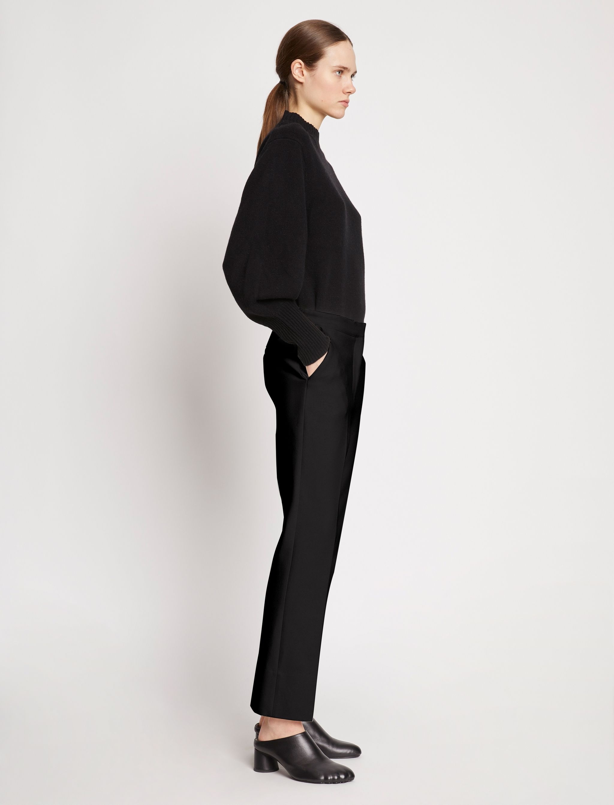 Bi-Stretch Crepe Pants - 3