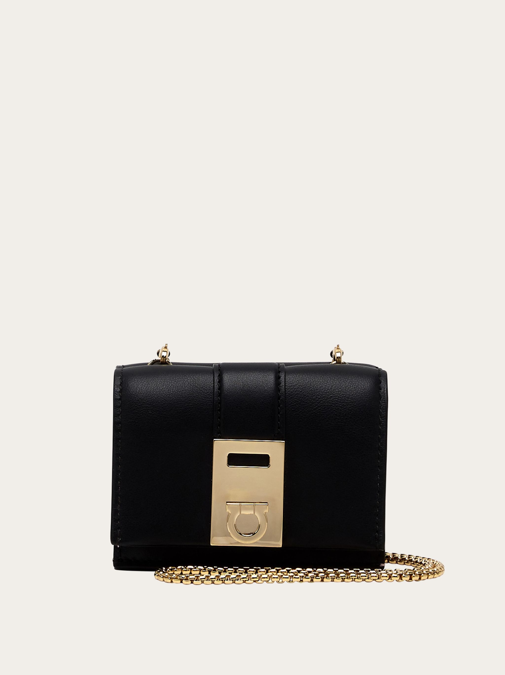 Two-tone Hug wallet with strap - 1
