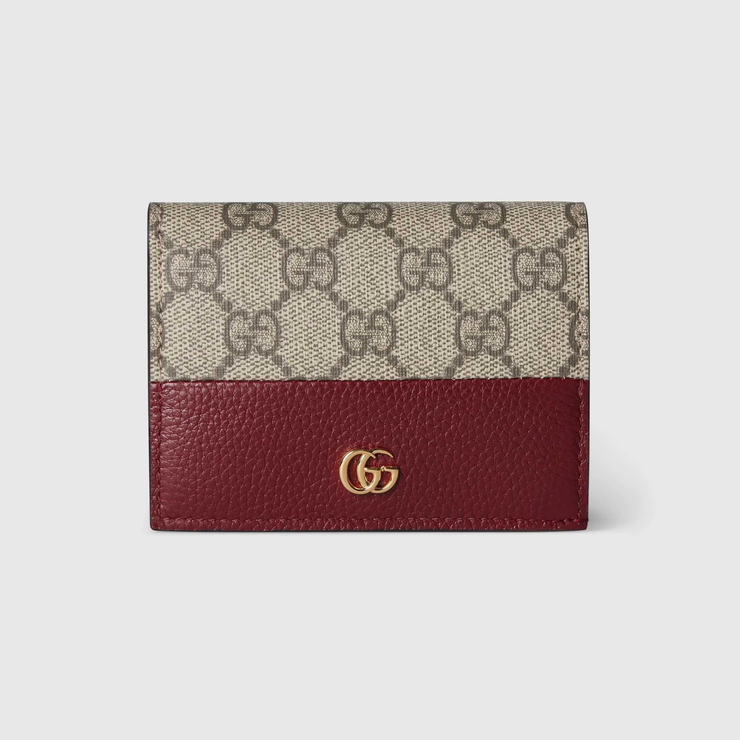GG Marmont bi-color mini wallet - 1