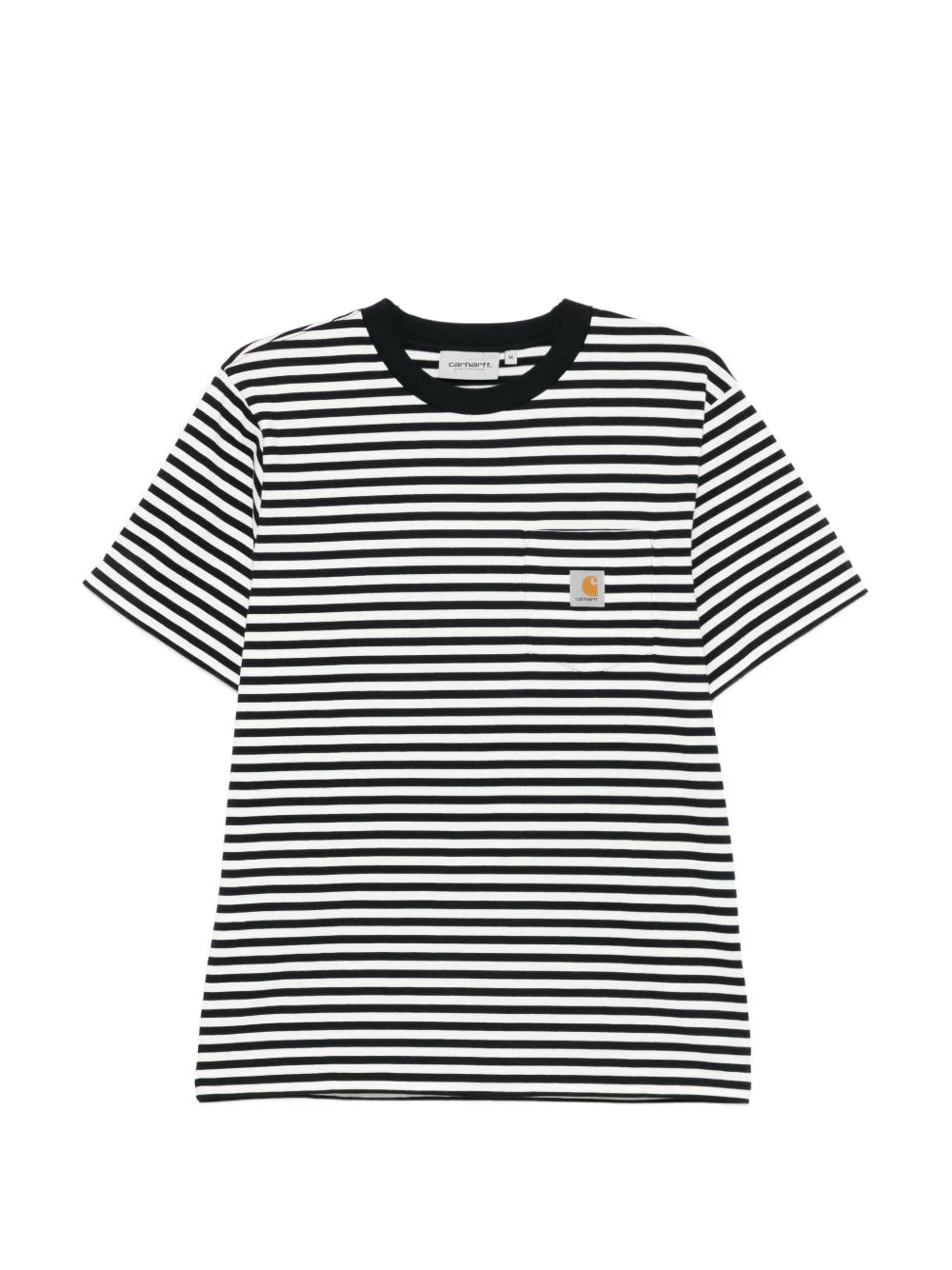 striped pocket T-shirt - 1