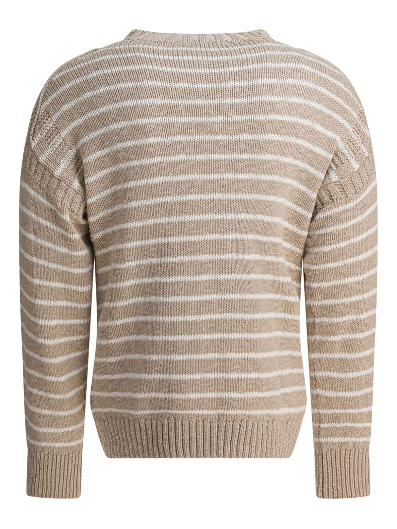 ALEX MILL striped cotton sweater outlook