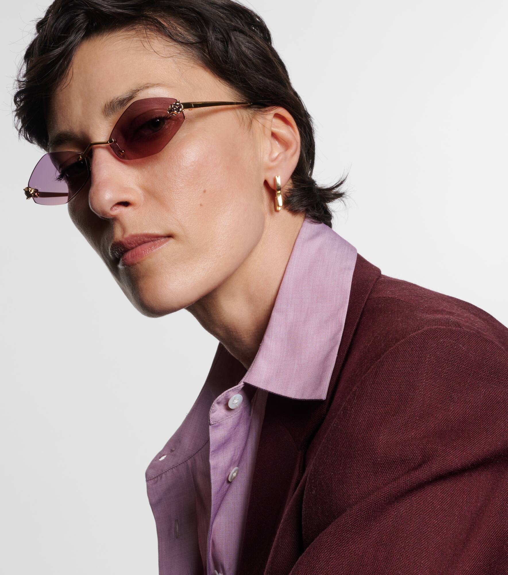 Panthère de Cartier geometric sunglasses - 3