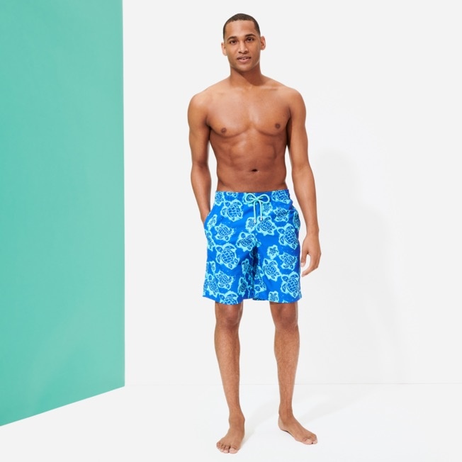 Men Swim Trunks Long 2003 Turtle Shell - 8