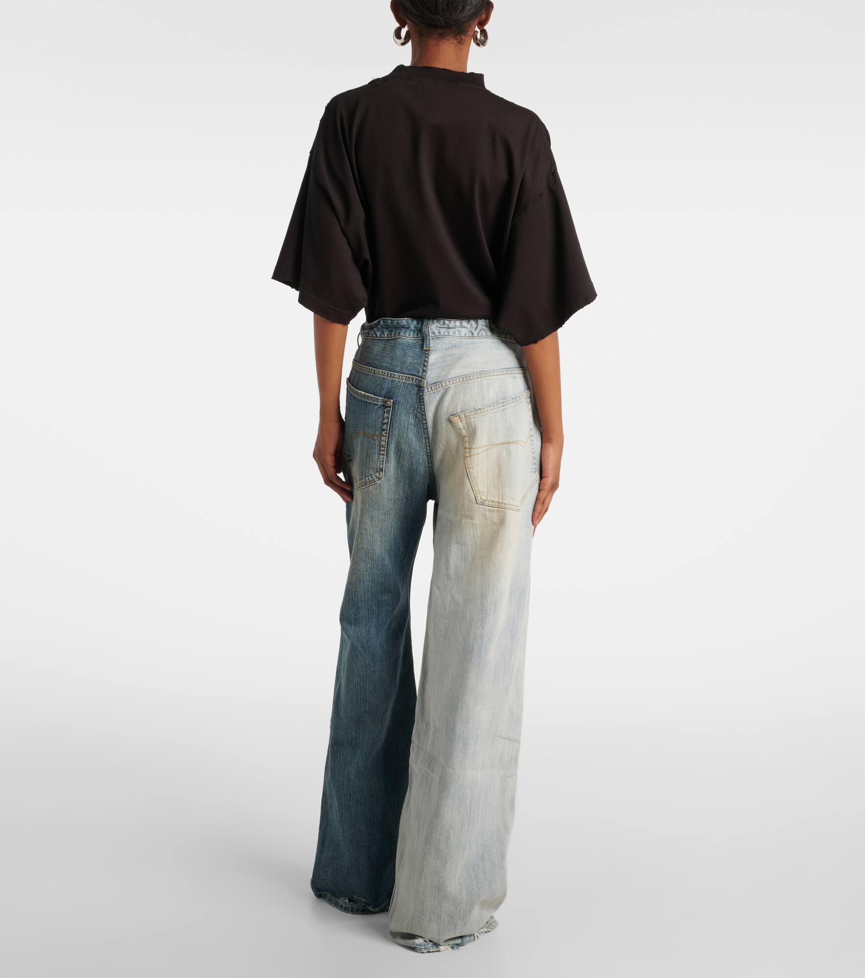 Fifty-Fifty low-rise wide-leg jeans - 3