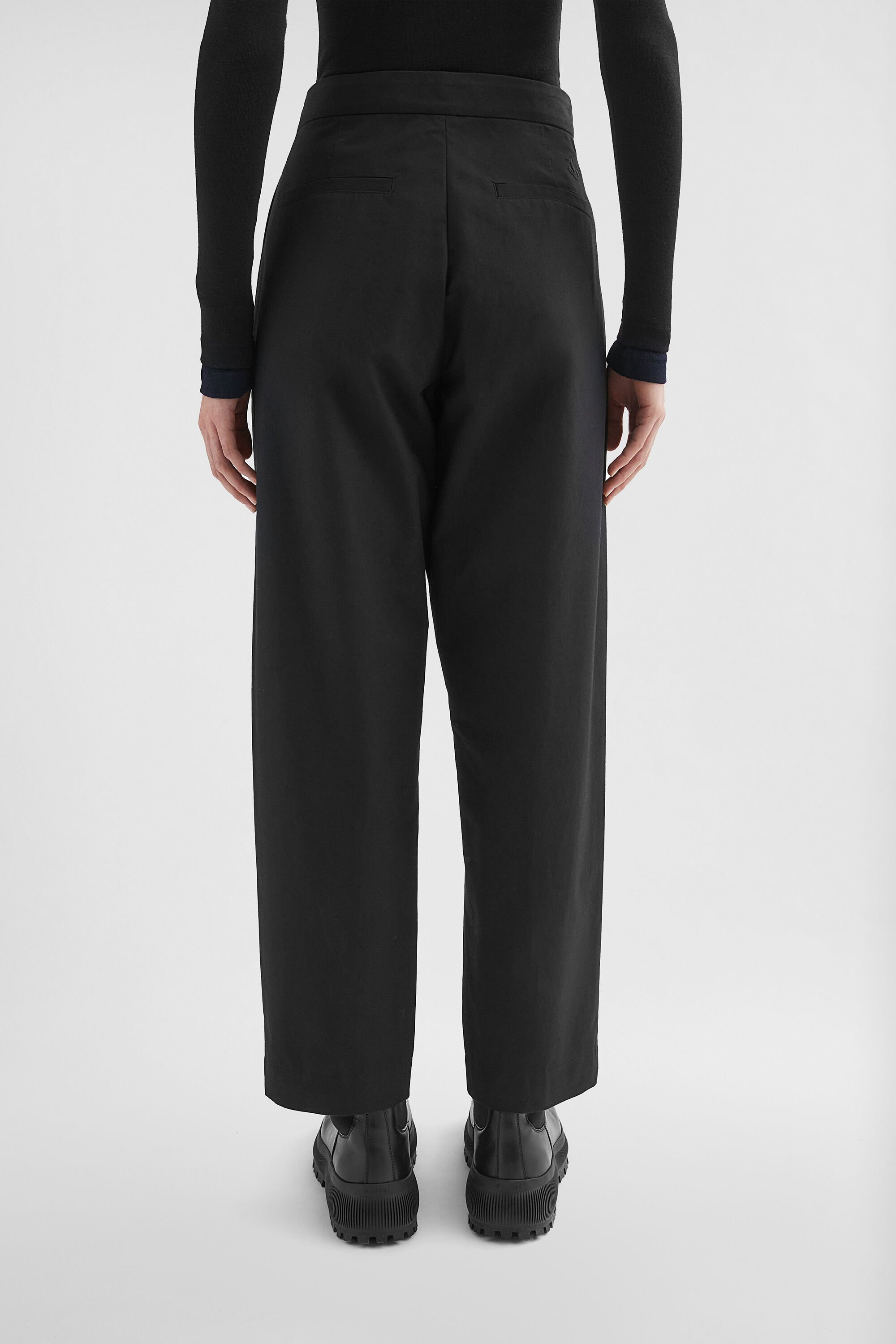 Cotton Tapered Trousers - 6