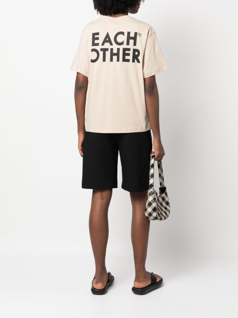 Each x Other logo-print crew-neck T-shirt outlook