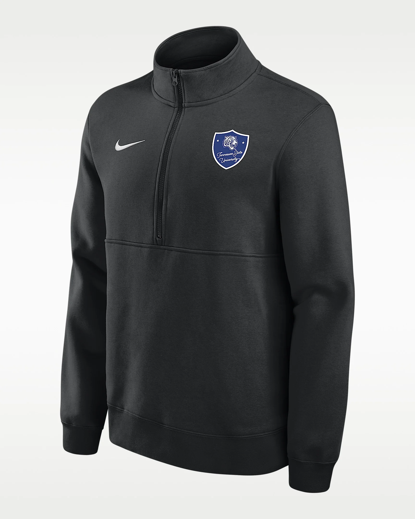Nike College Club Fleece (Tennessee State University) Men's 1/4 Zip Top - 1