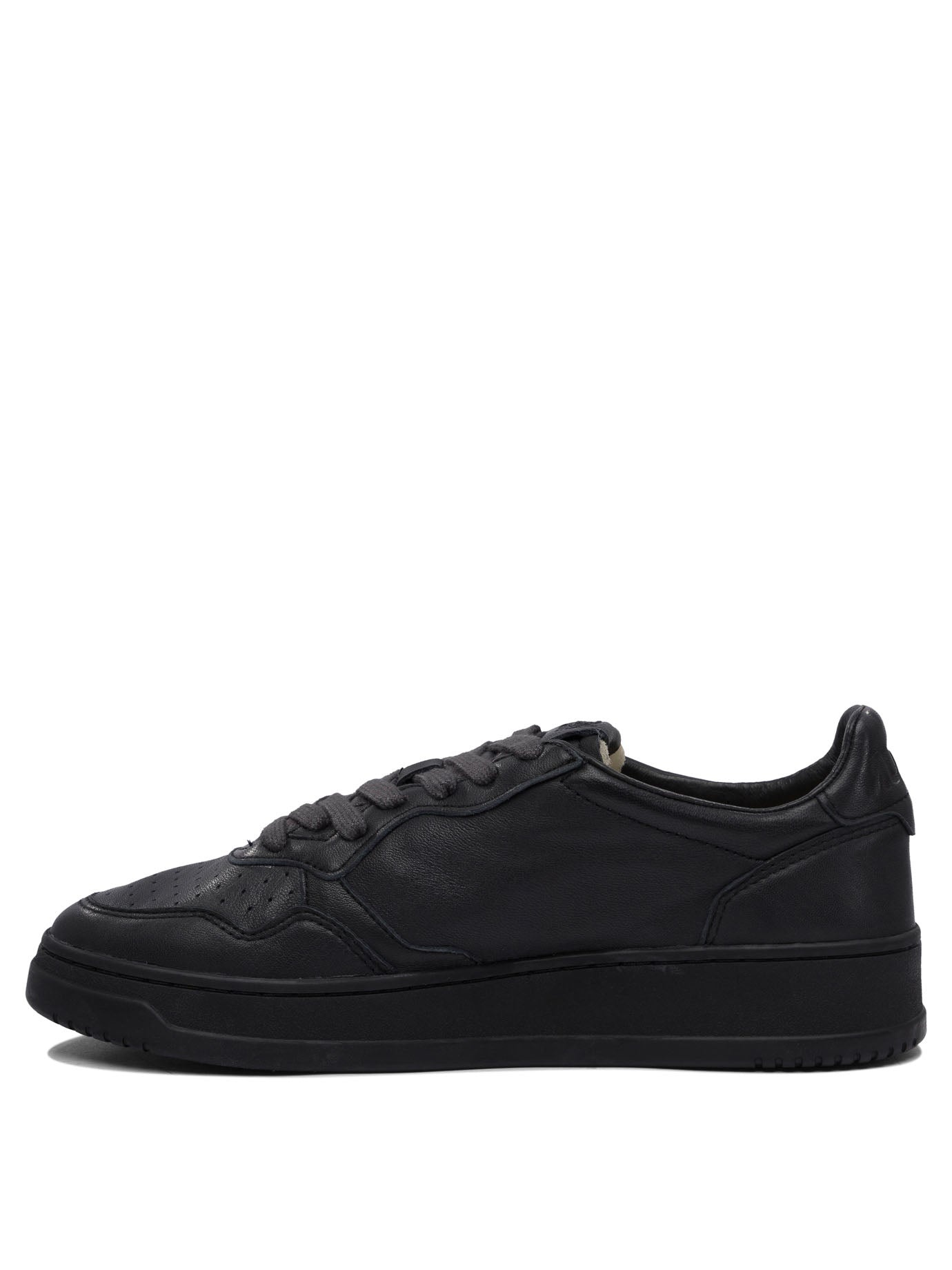 スニーカー Autry Sneakers & Slip-On Autry Medalist Low Sneakers In White Textured Leather With
