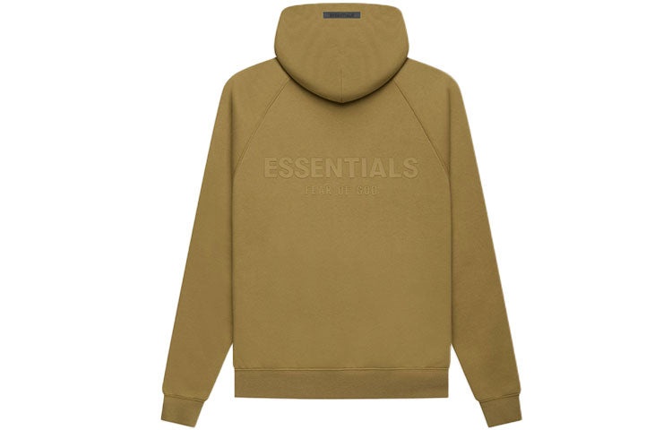 Fear of God Essentials FW21 Pullover Logo Hoodie 'Amber' FOG-FW21-003 - 3