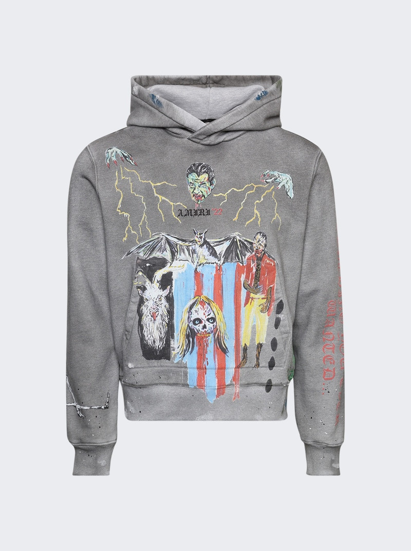 Blood 38' Hoodie Heather Grey - 1