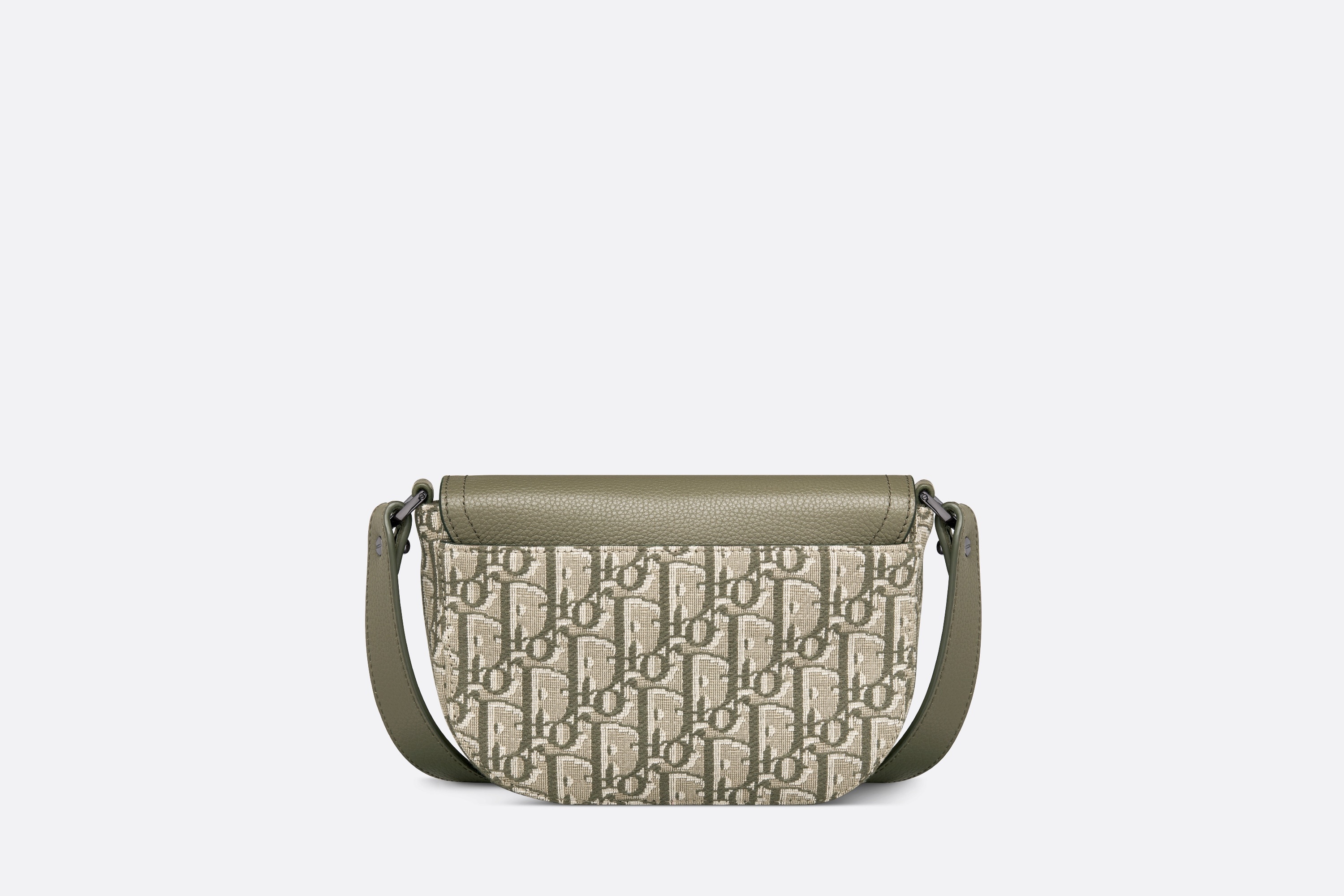 ショルダーバッグ DIOR Mini Saddle Messenger Bag with flap Mini Saddle Messenger Bag with Flap Black Grained Calfskin