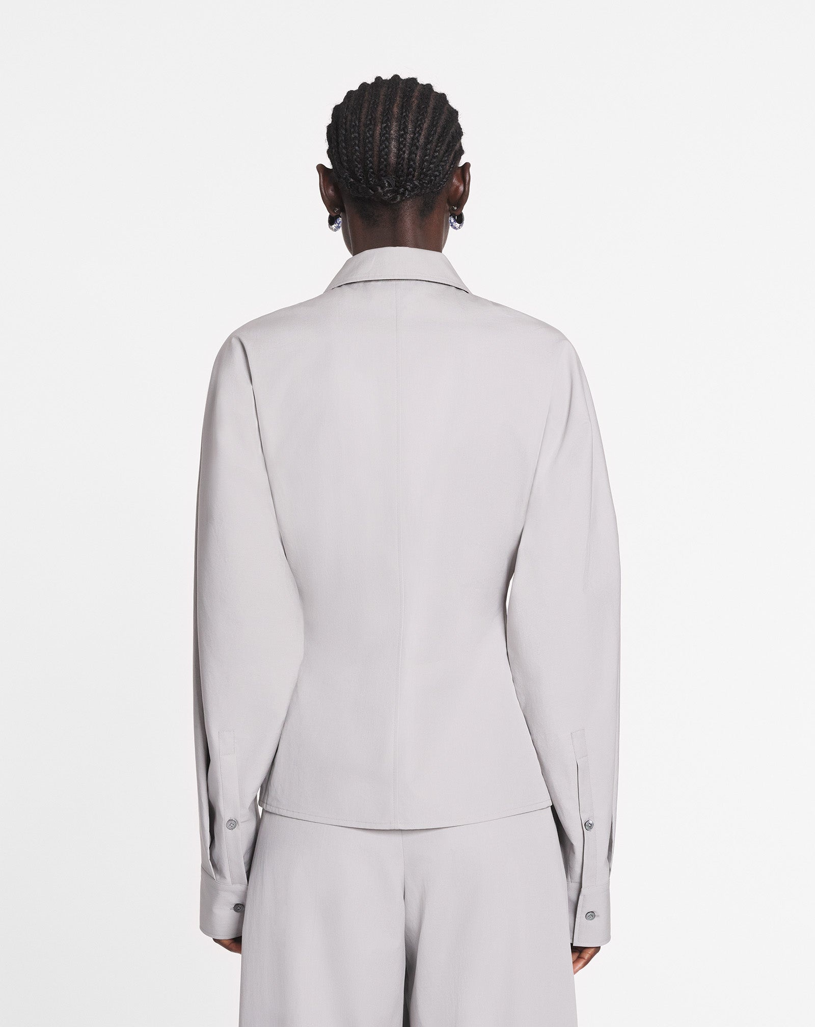 TAILORED COTTON SHIRT - 4