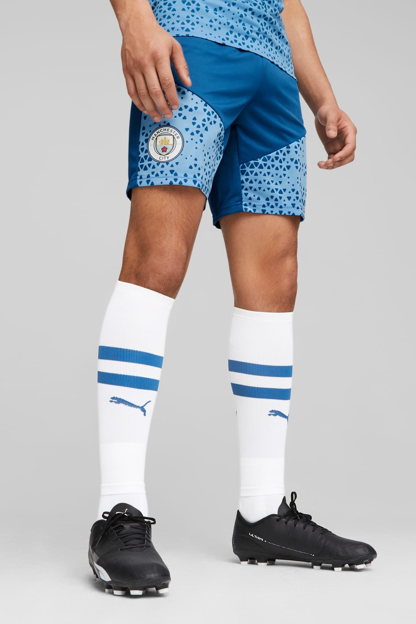 Manchester City Men's Soccer Training Shorts - 3
