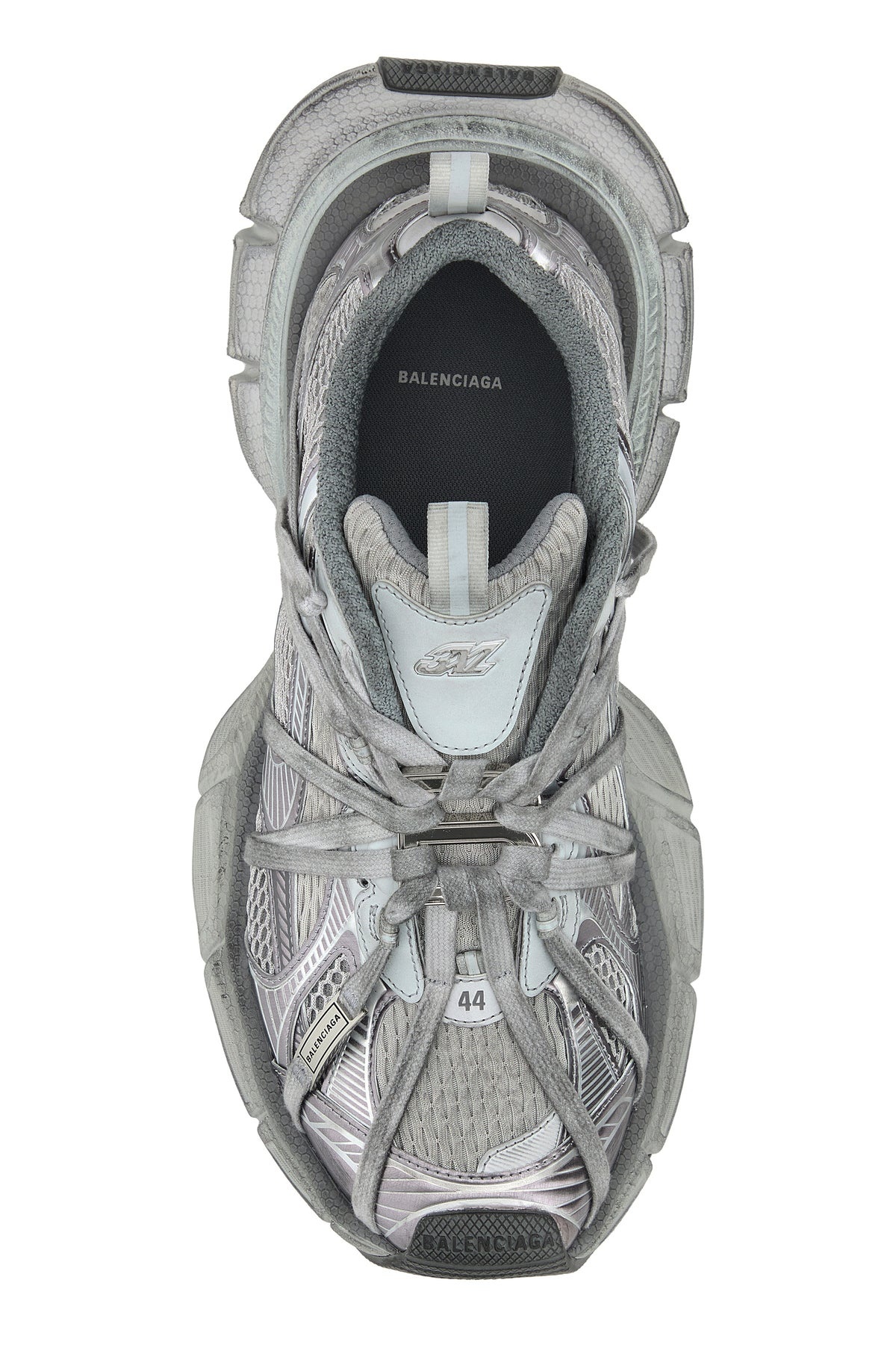 Grey mesh and rubber 3XL Extreme sneakers - 4