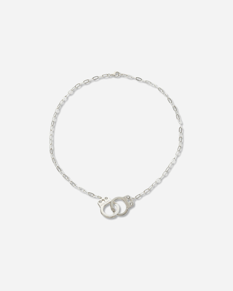 Handcuffs Necklace Silver 2