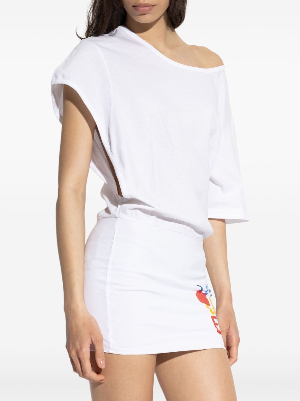 cotton t-shirt dress - 3
