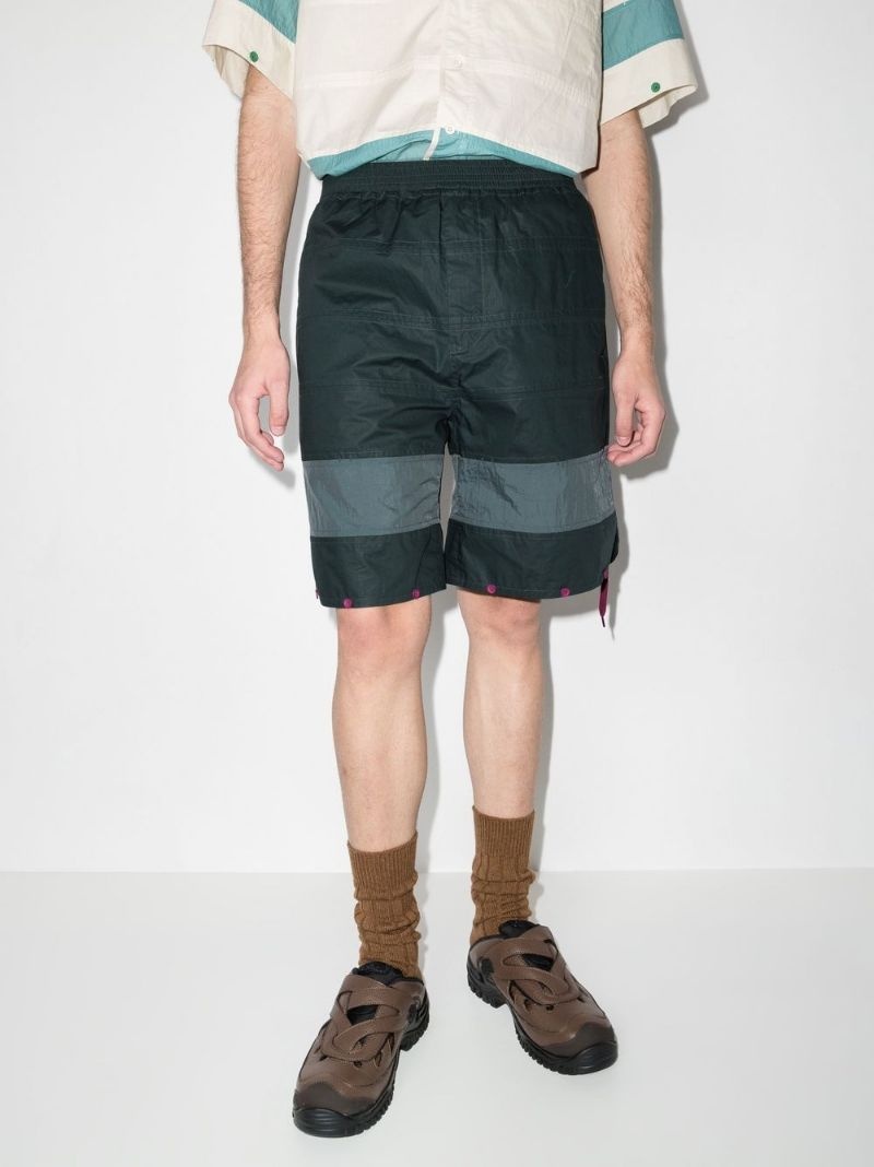 panelled bermuda shorts - 2