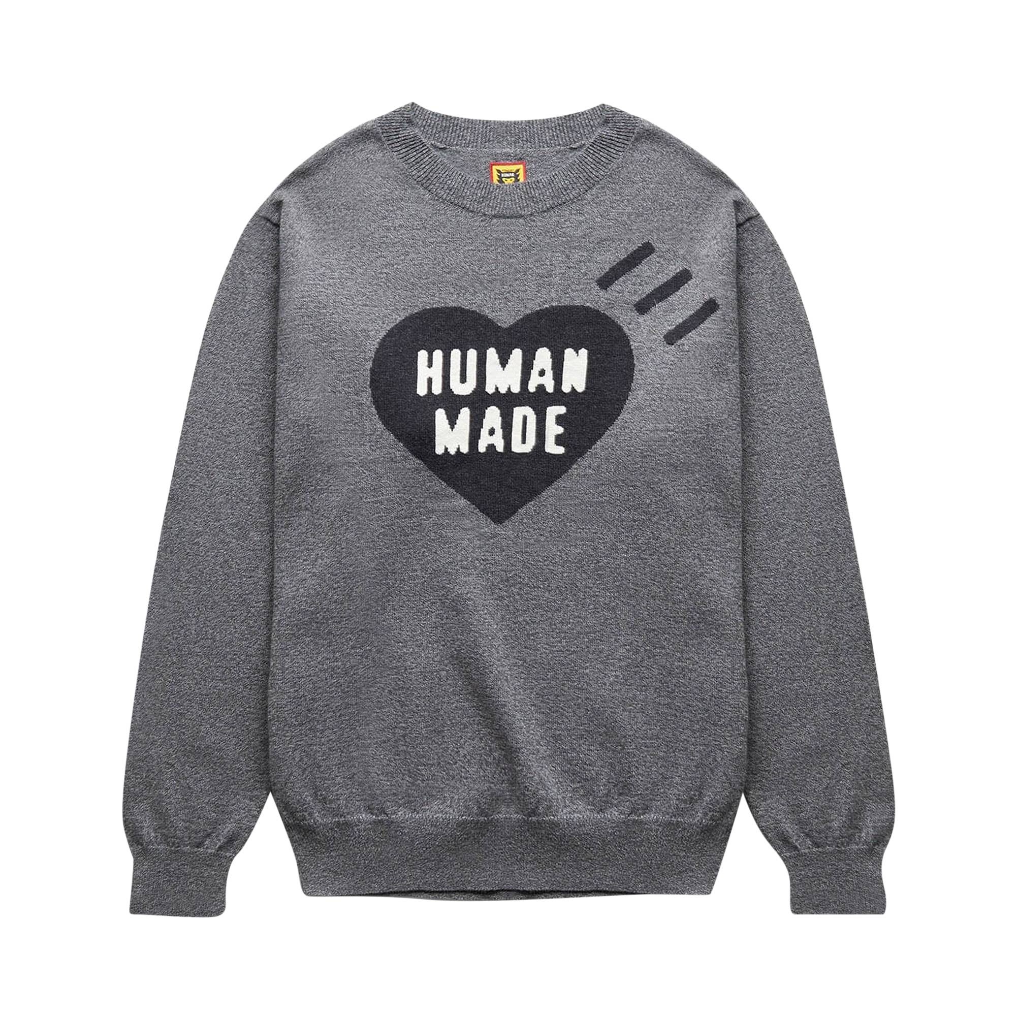 Human Made Heart Knit 'Grey' - 1
