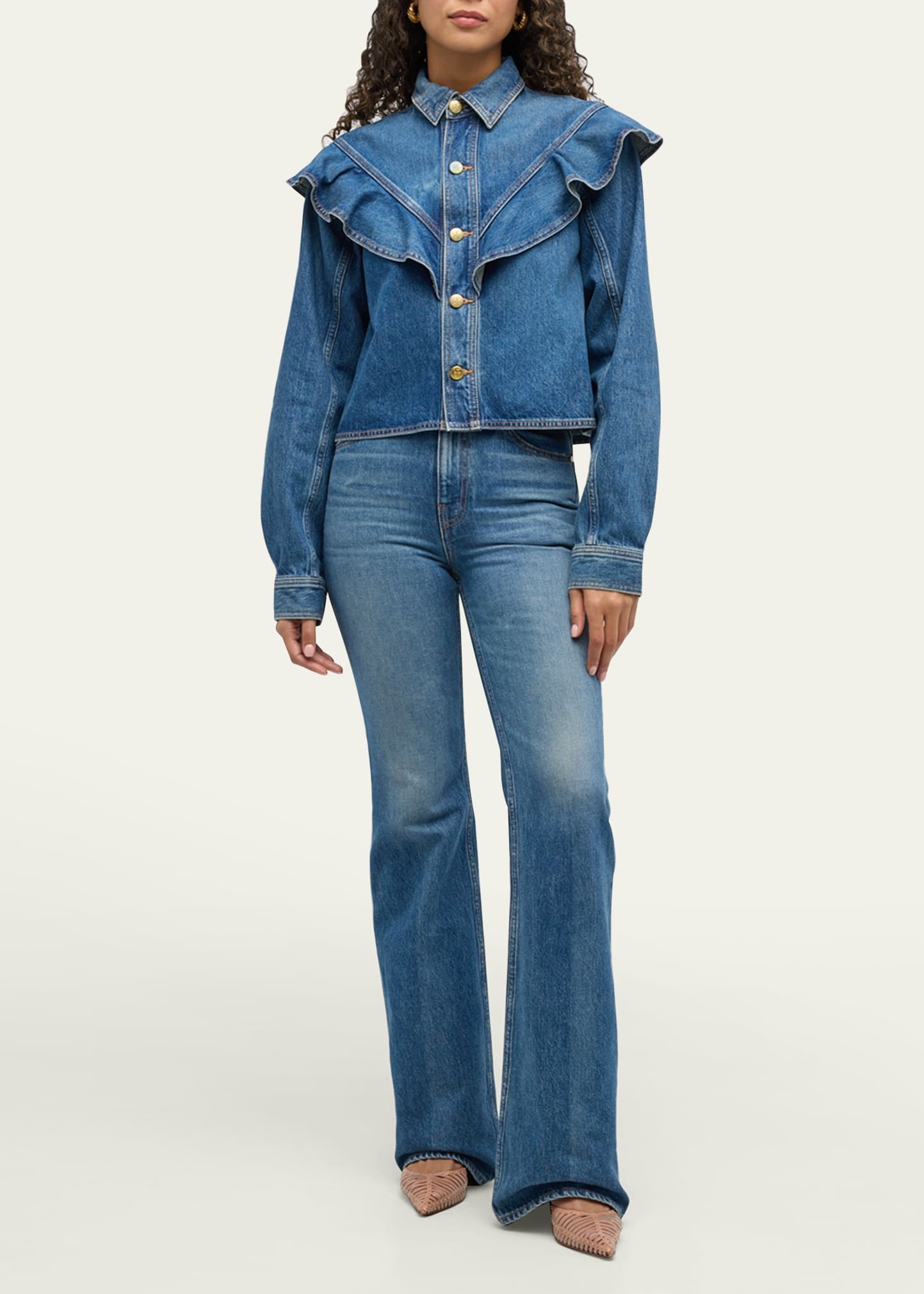 The Mathilde Denim Shirt - 2