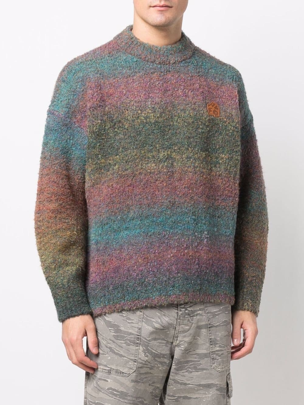 Canyon striped oversize jumper - 4