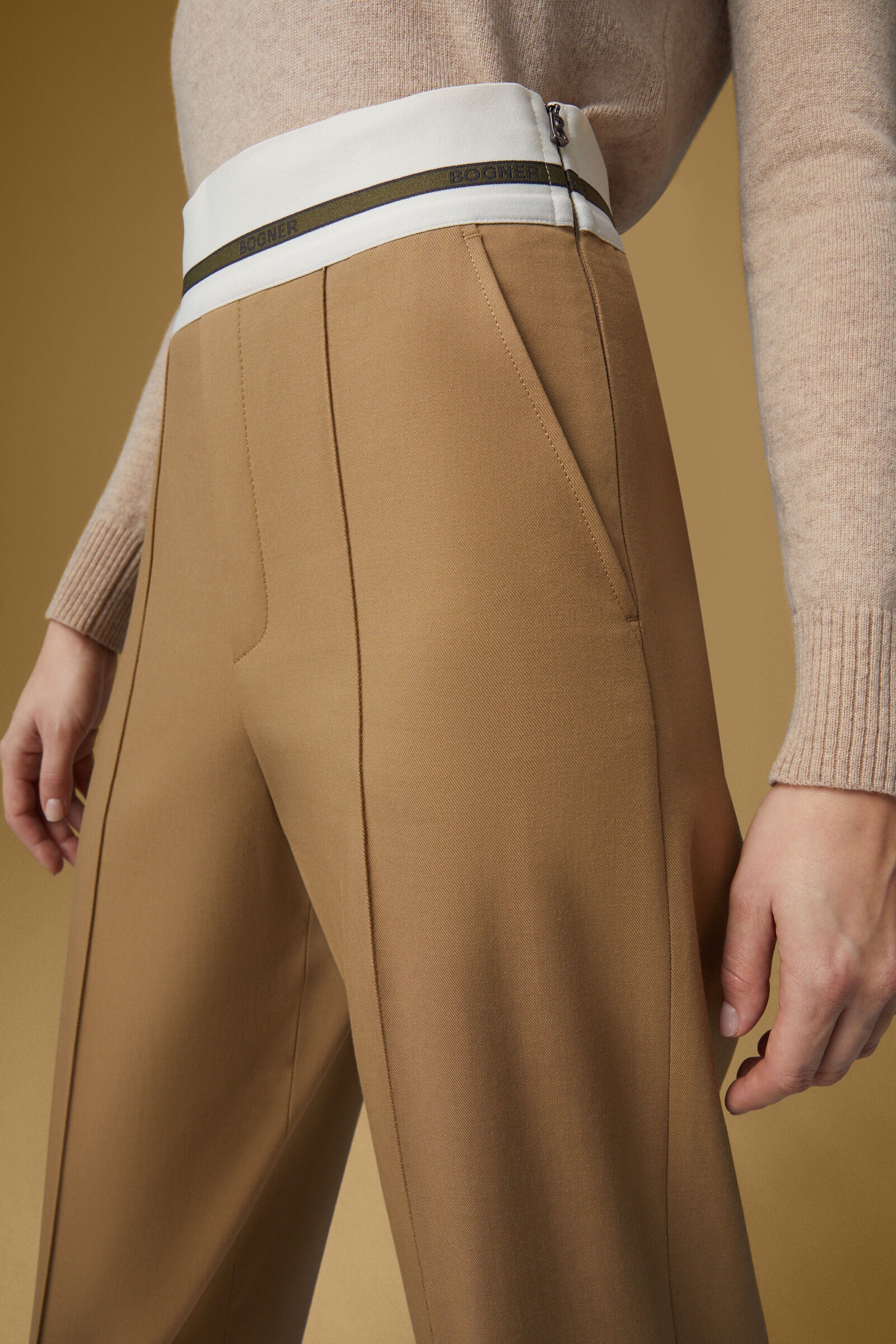 Ylvi Marlene pants in Beige - 5
