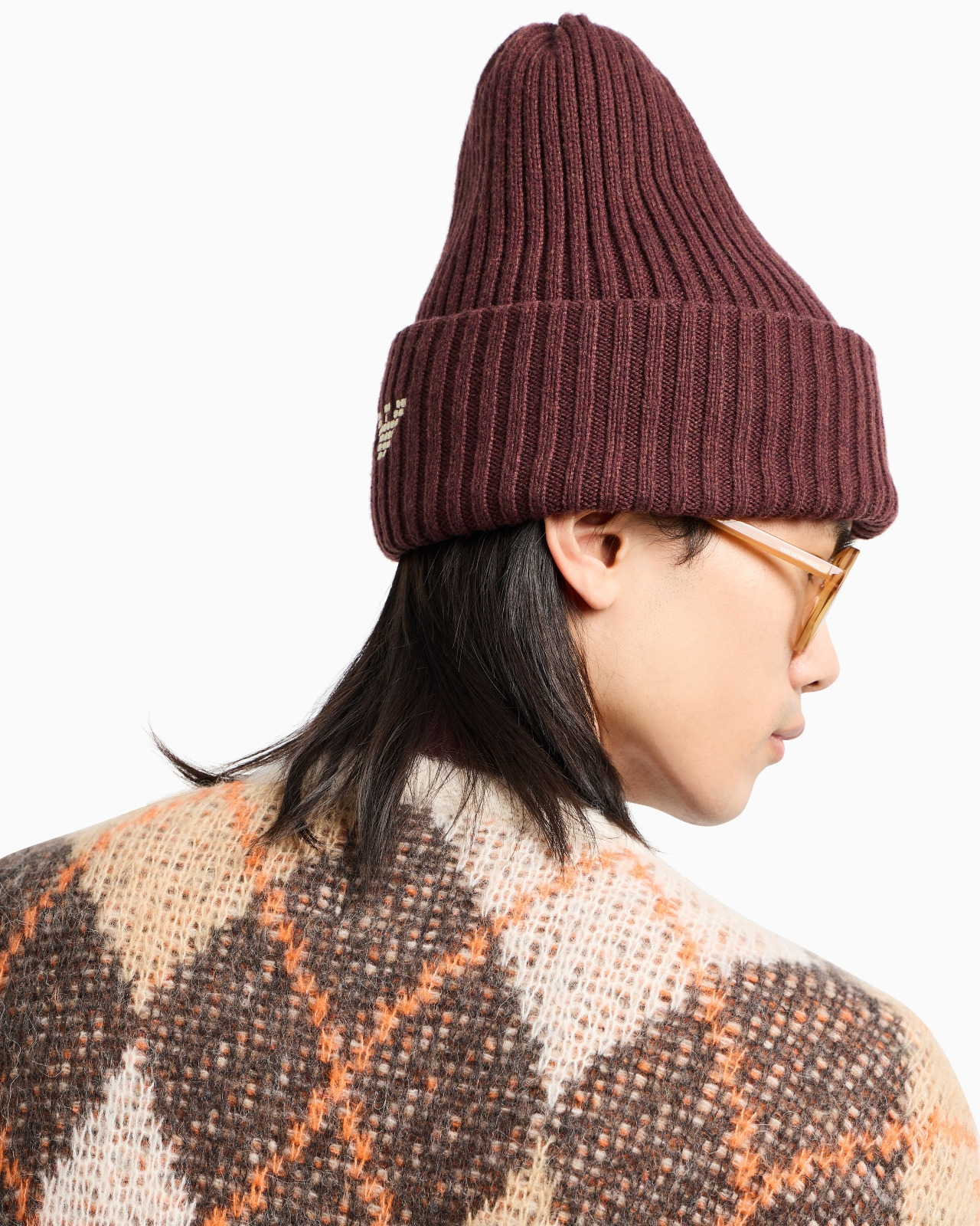 NEW YORK CAPSULE COLLECTION RIBBED WOOL-BLEND BEANIE - 3