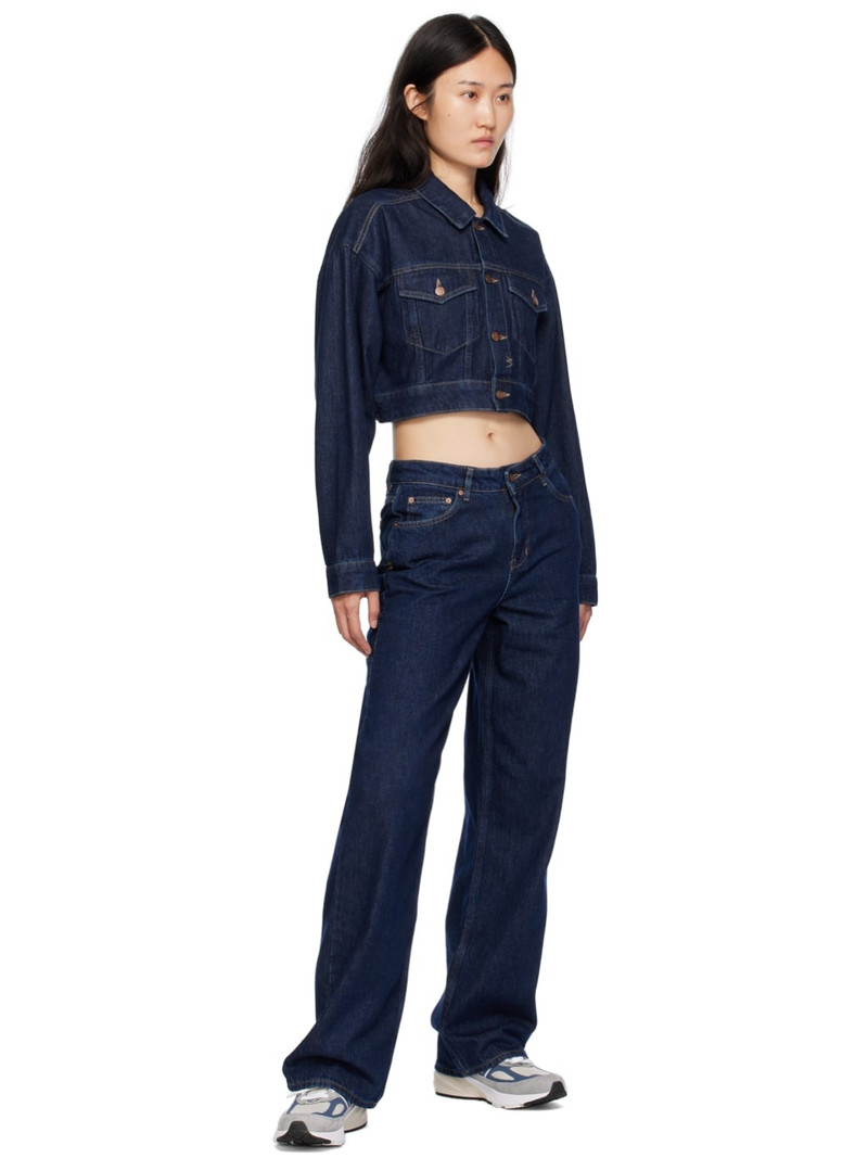 Ksubi Navy Kommand Denim Jacket outlook