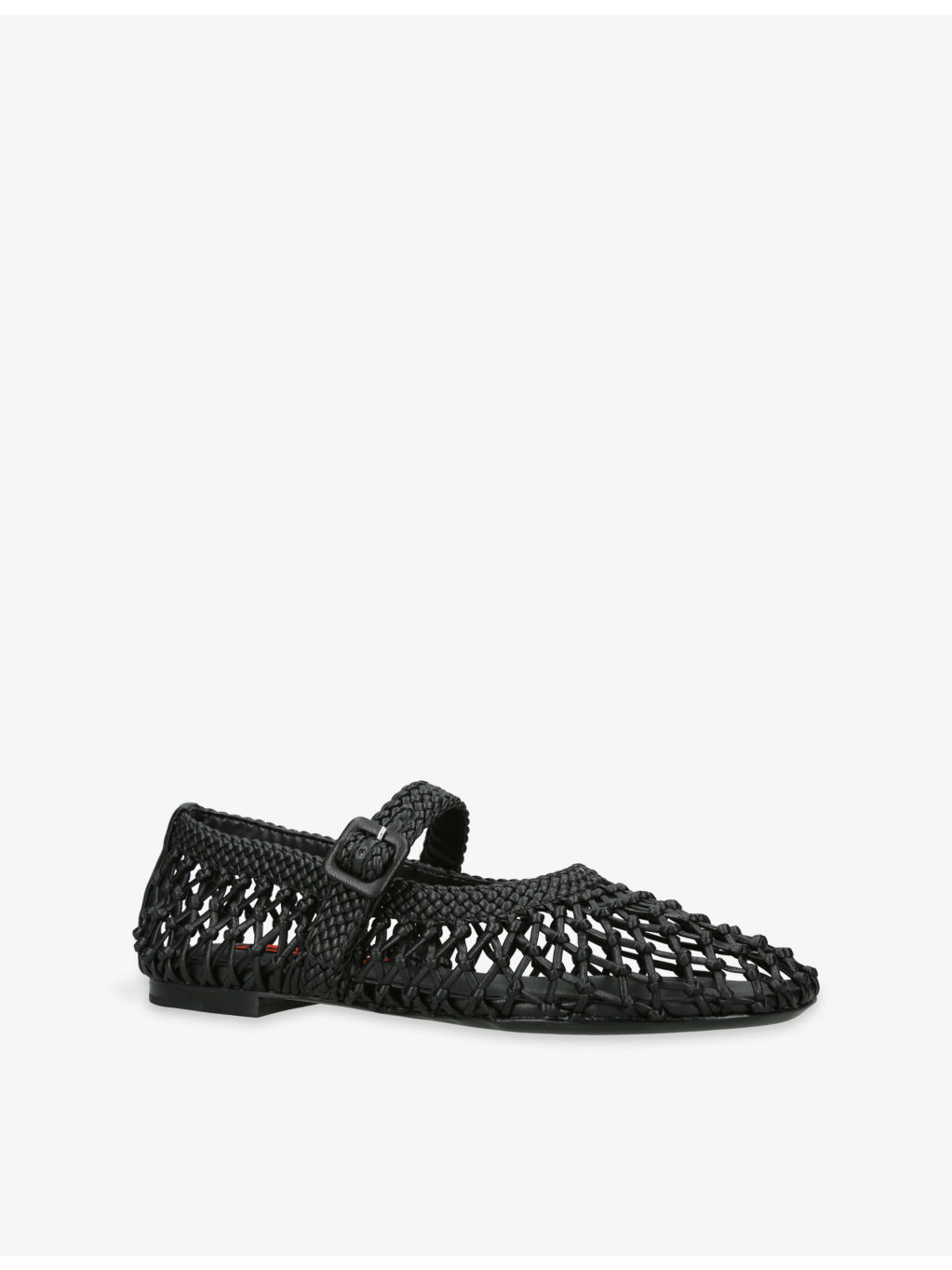 Knotted Riad Woven Ballet Flats - 3
