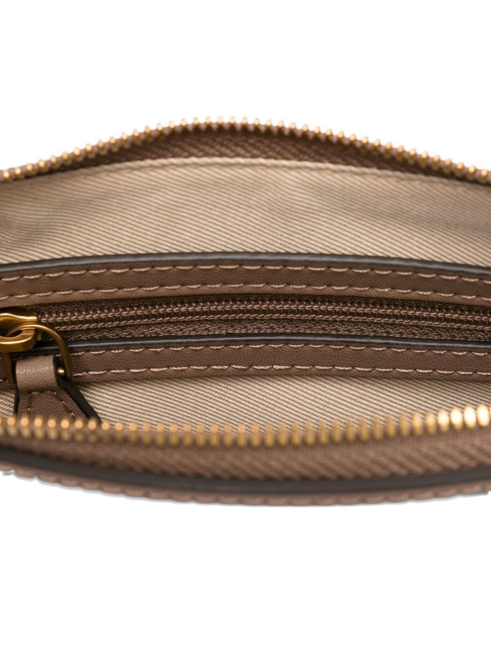 mini Flat leather cross body bag - 5