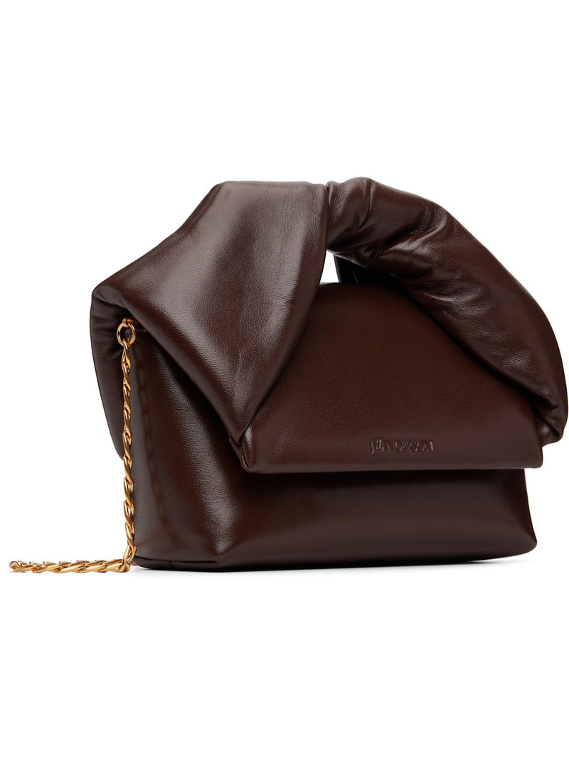 JW Anderson Brown Small Twister Bag outlook