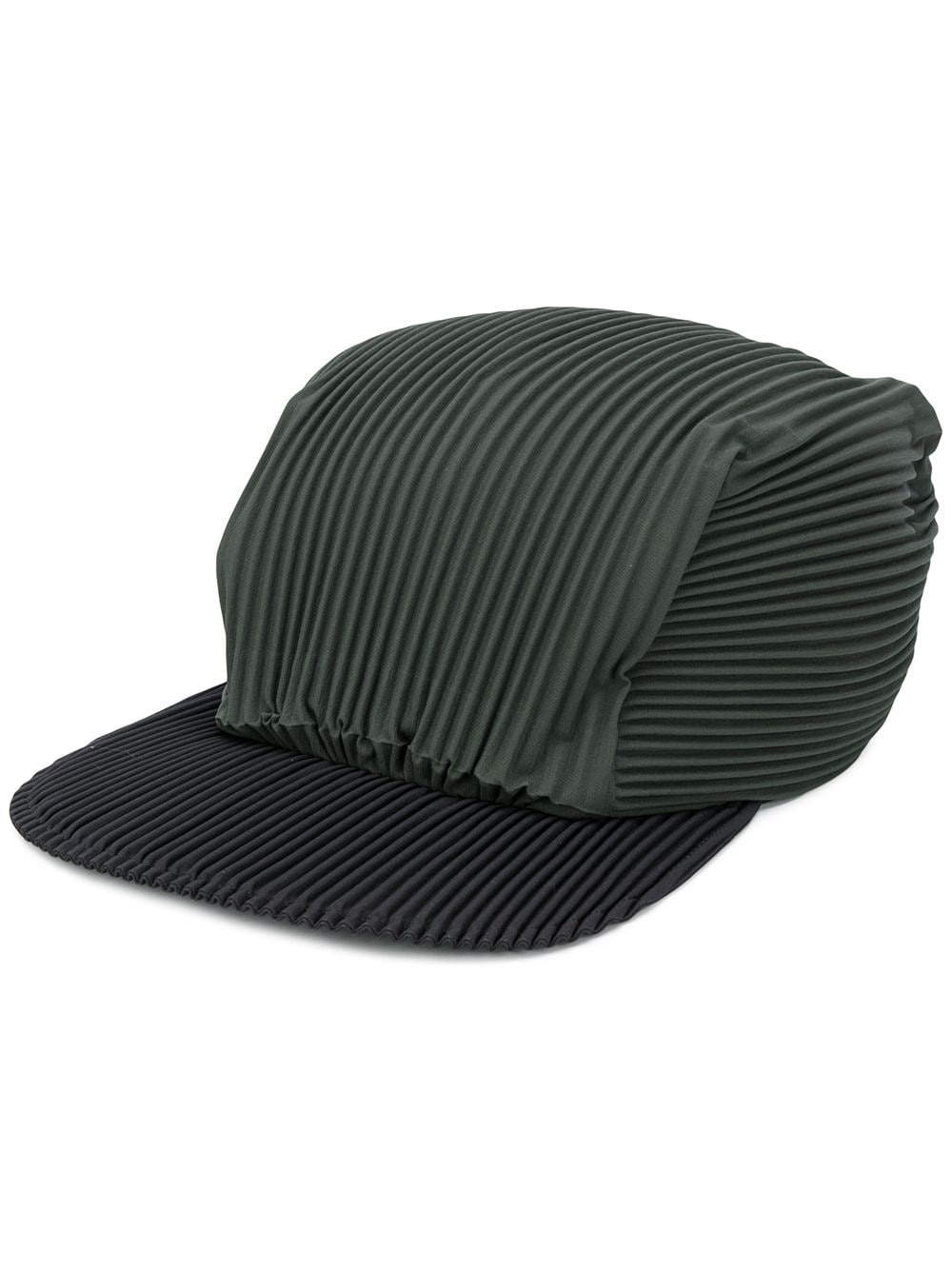 pleated cap - 1