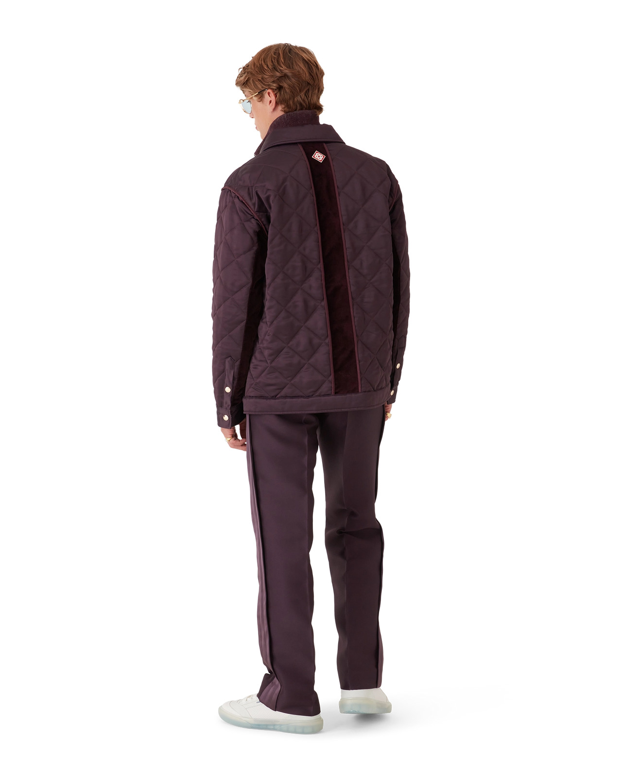 Satin Quilted Jacket | Casablanca Paris - 3