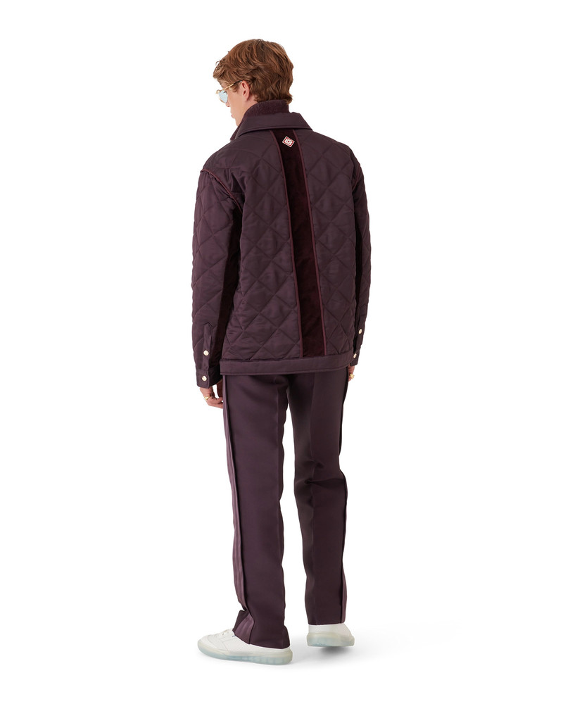 Satin Quilted Jacket | Casablanca Paris 3