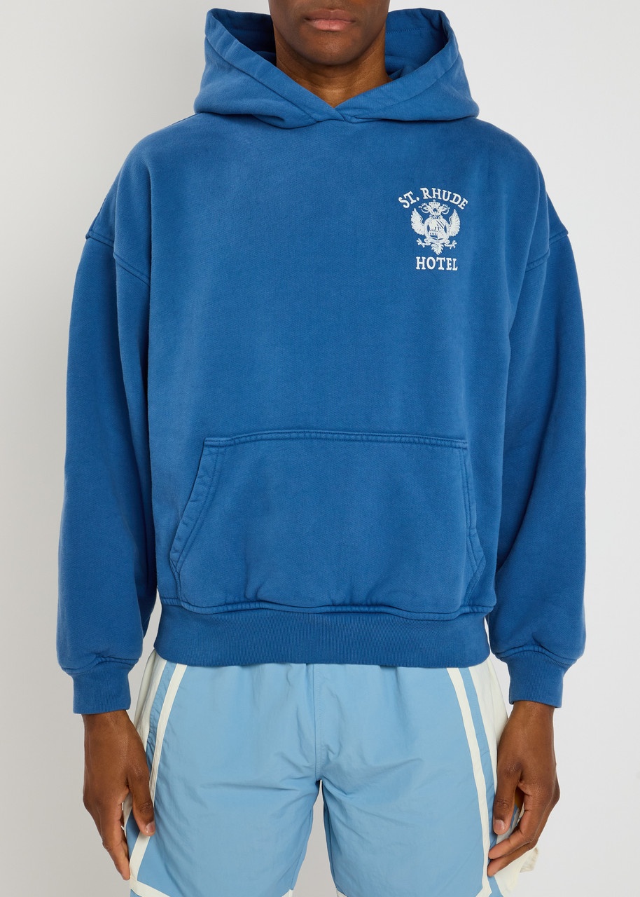 Rhude St. Rhude Seal Hooded Cotton Sweatshirt - 2