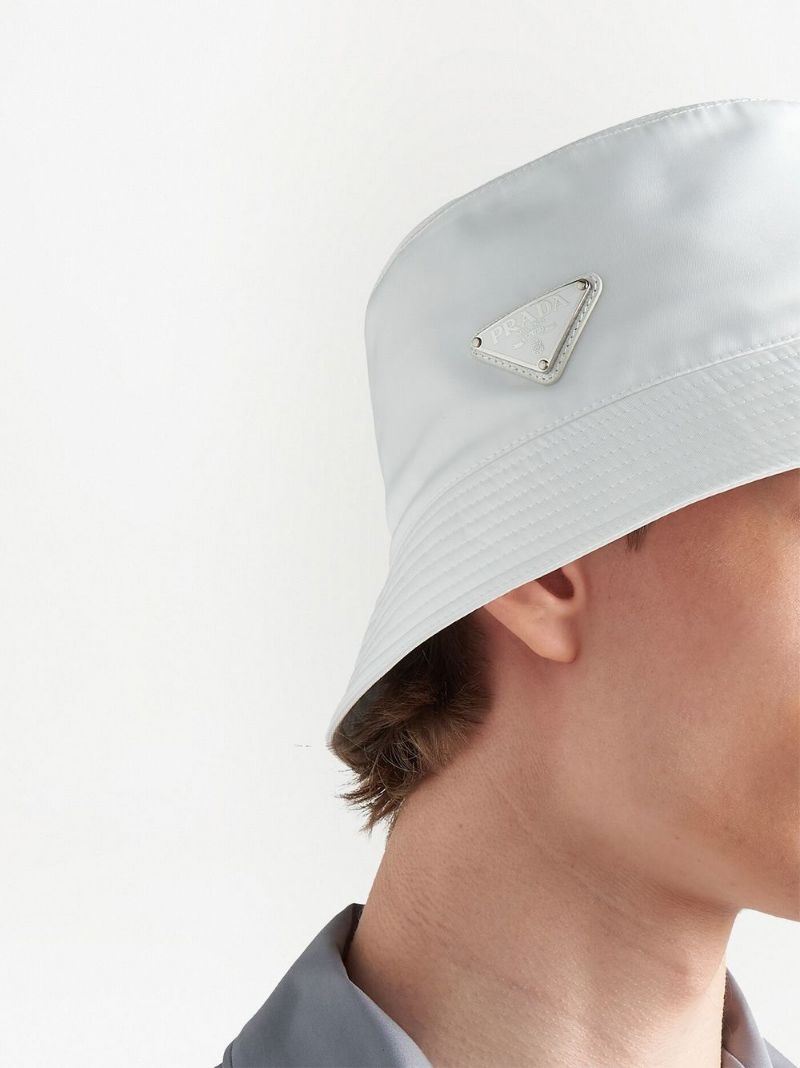 triangle-logo bucket hat - 4