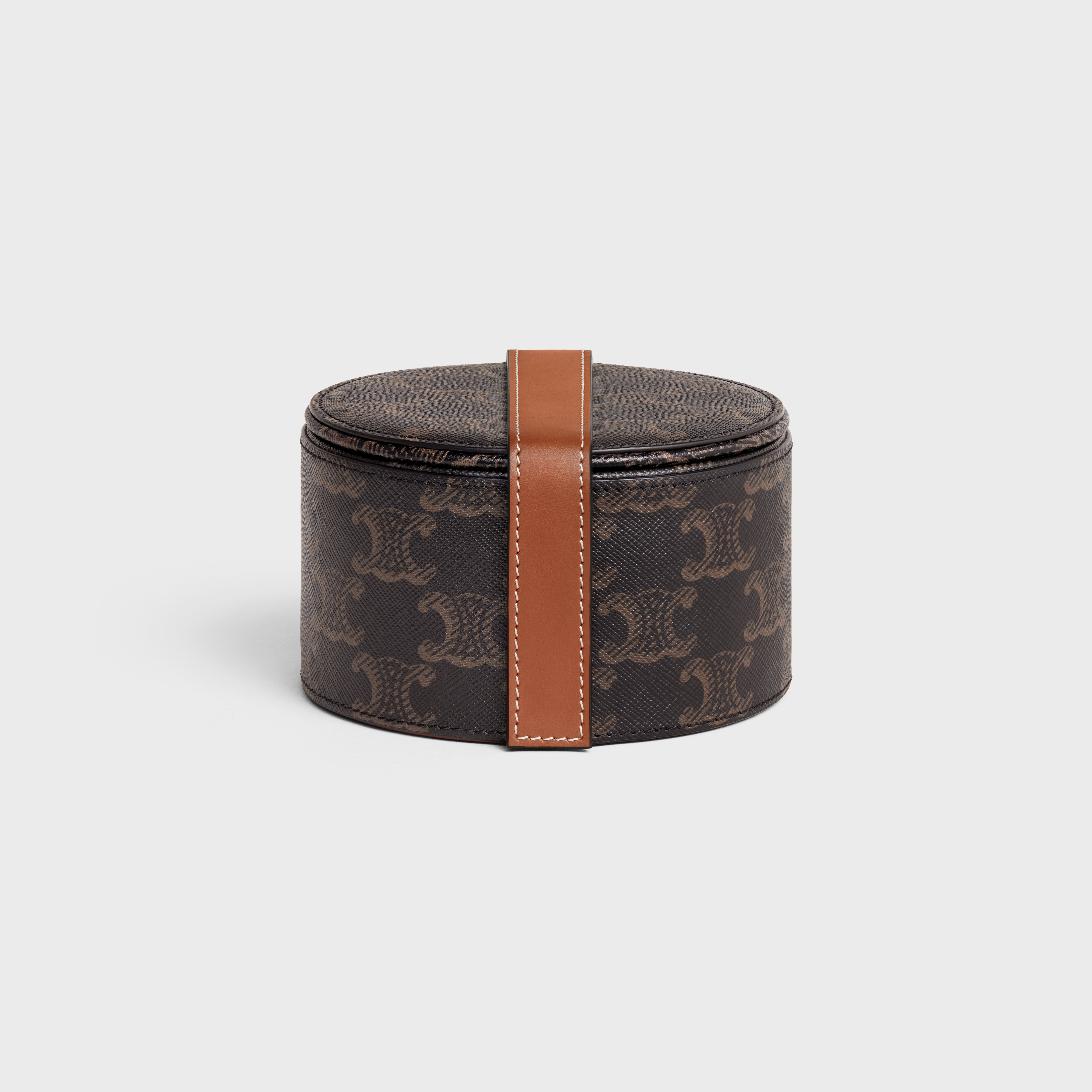JEWELS Case in Triomphe Canvas and Calfskin - 4