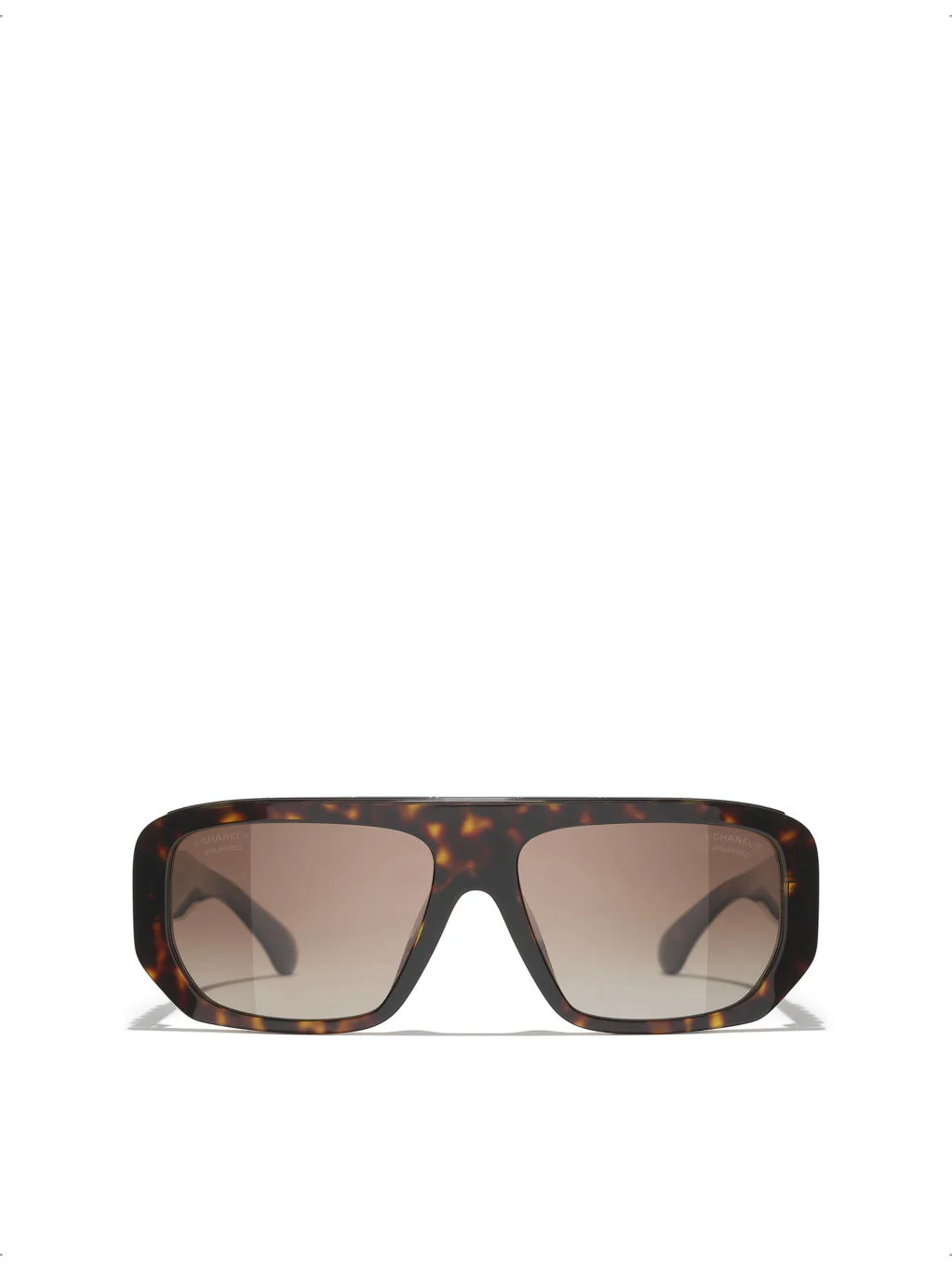 CH5556U Square-Frame Tortoiseshell Acetate Sunglasses - 1
