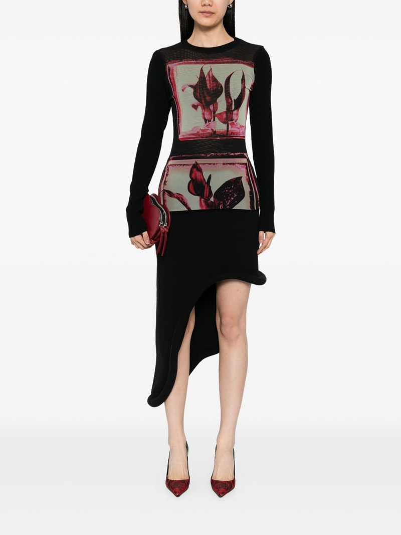 Jean Paul Gaultier floral-print jumper outlook