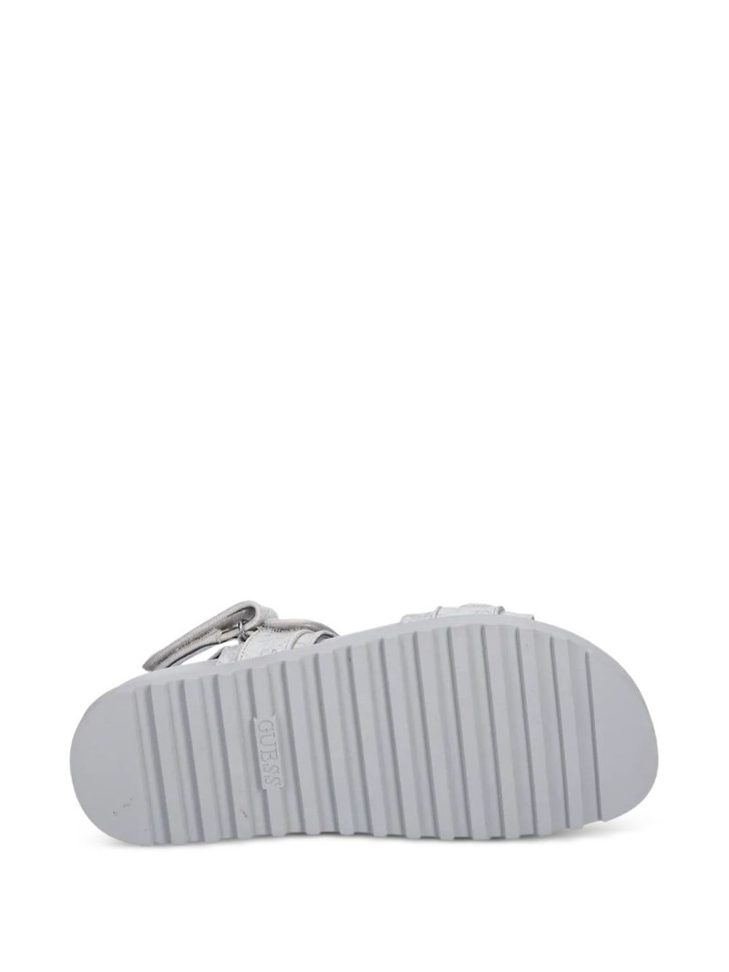 Fadison metallic-effect sandals 5