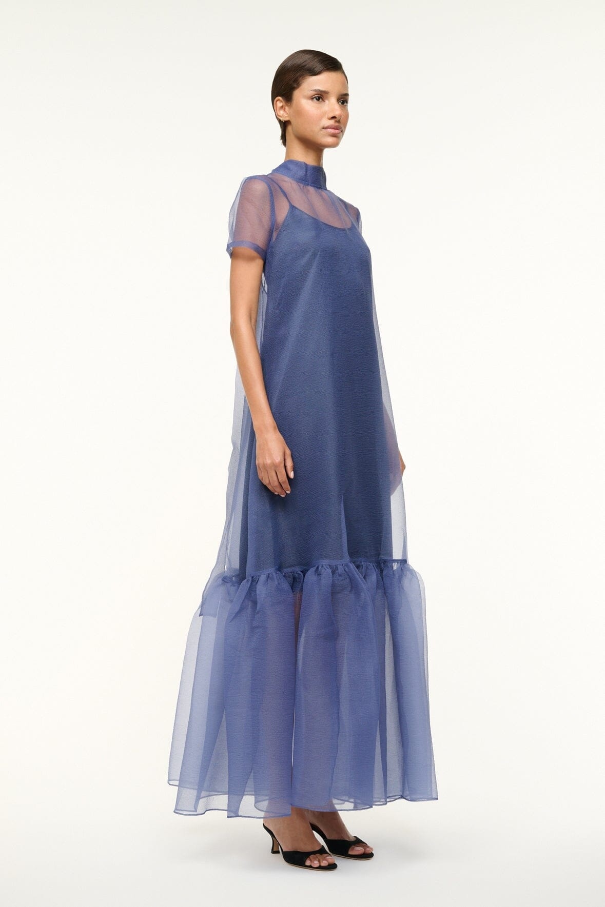 STAUD CALLUNA DRESS NAVY - 4