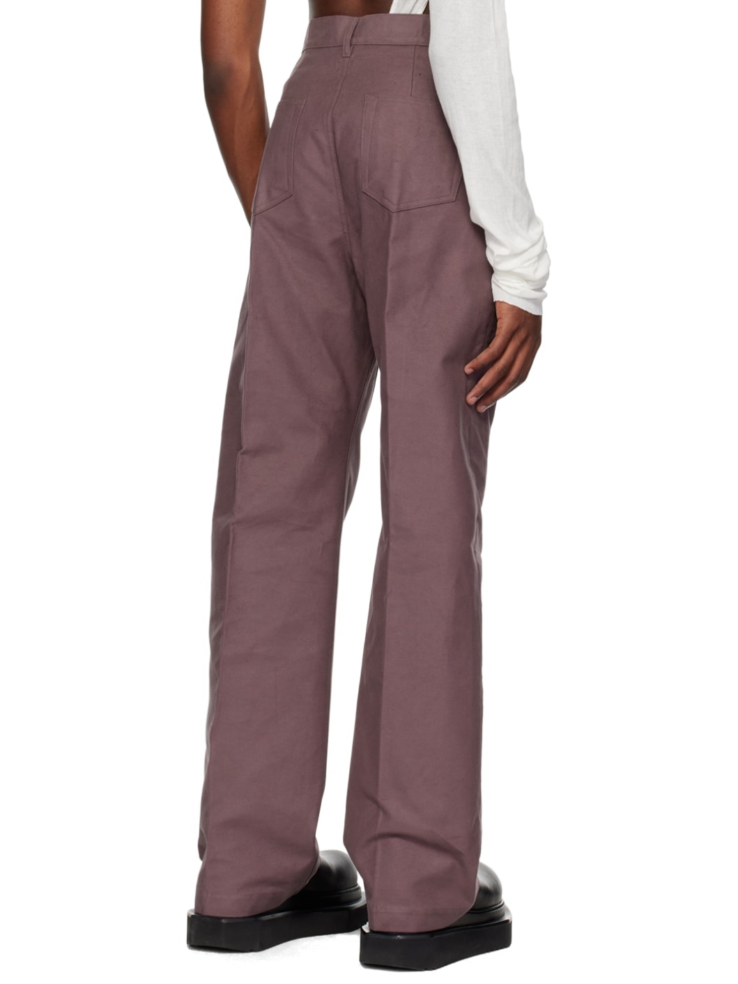 Purple Geth Trousers - 3