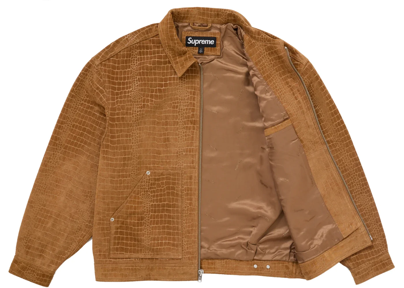 Supreme Supreme Suede Work Jacket Croc | REVERSIBLE