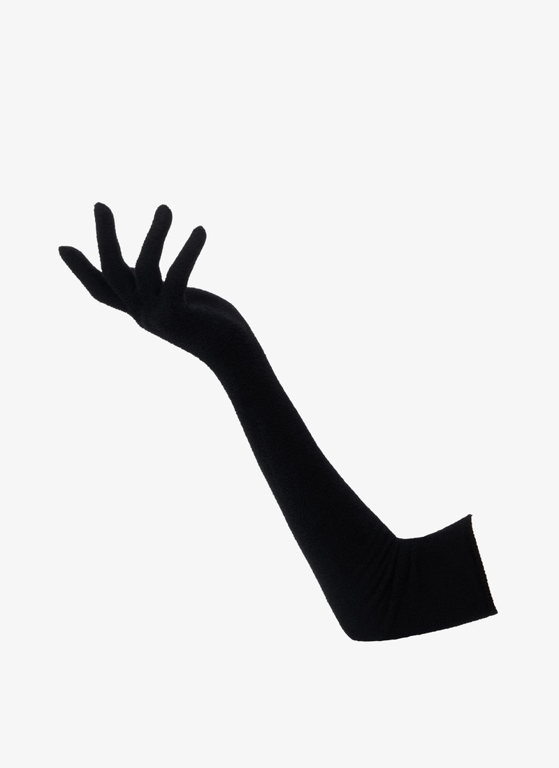 Alaïa SHINY VELVET GLOVES outlook