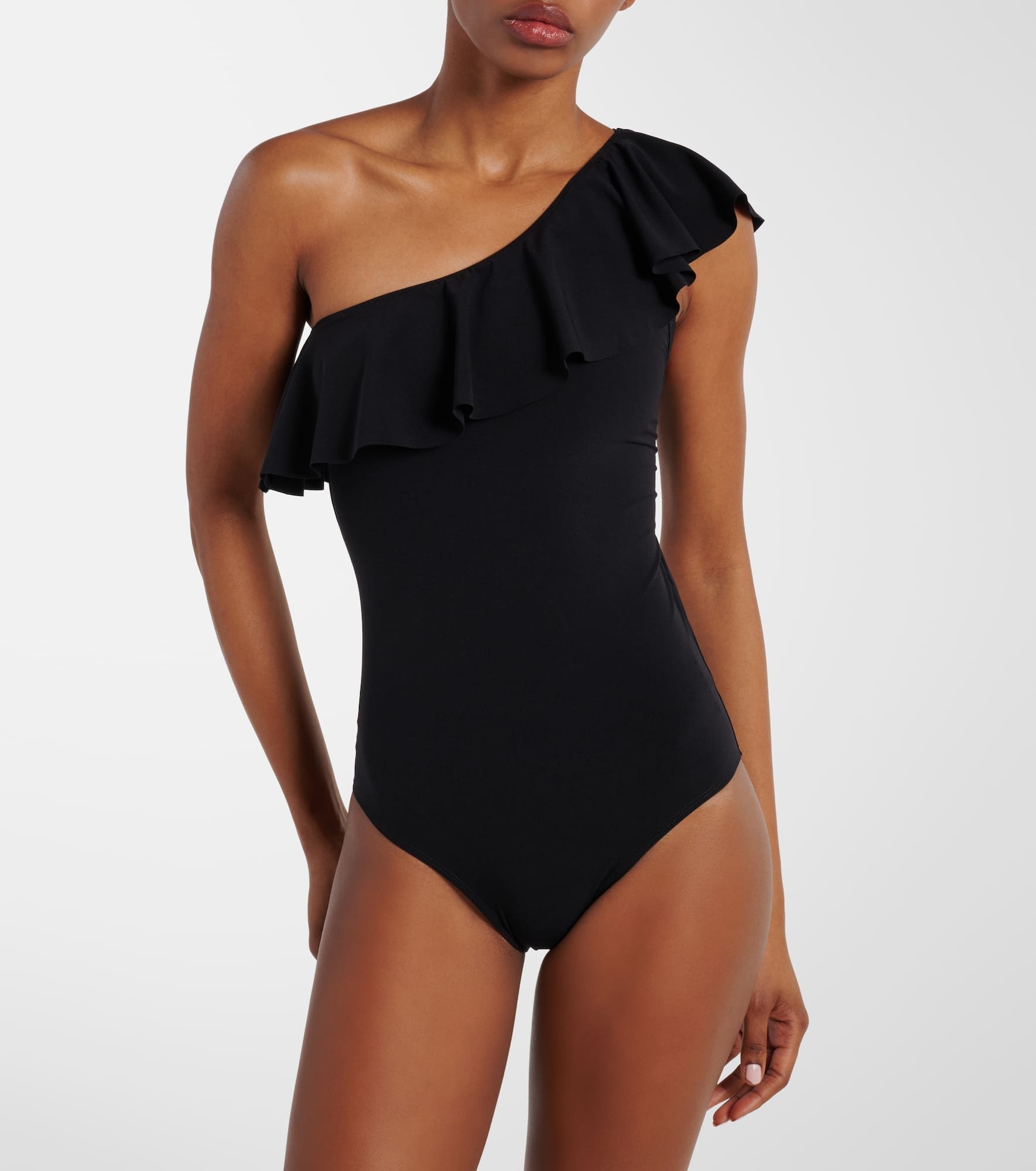 Sicilya ruffled one-shoulder swimsuit - 2