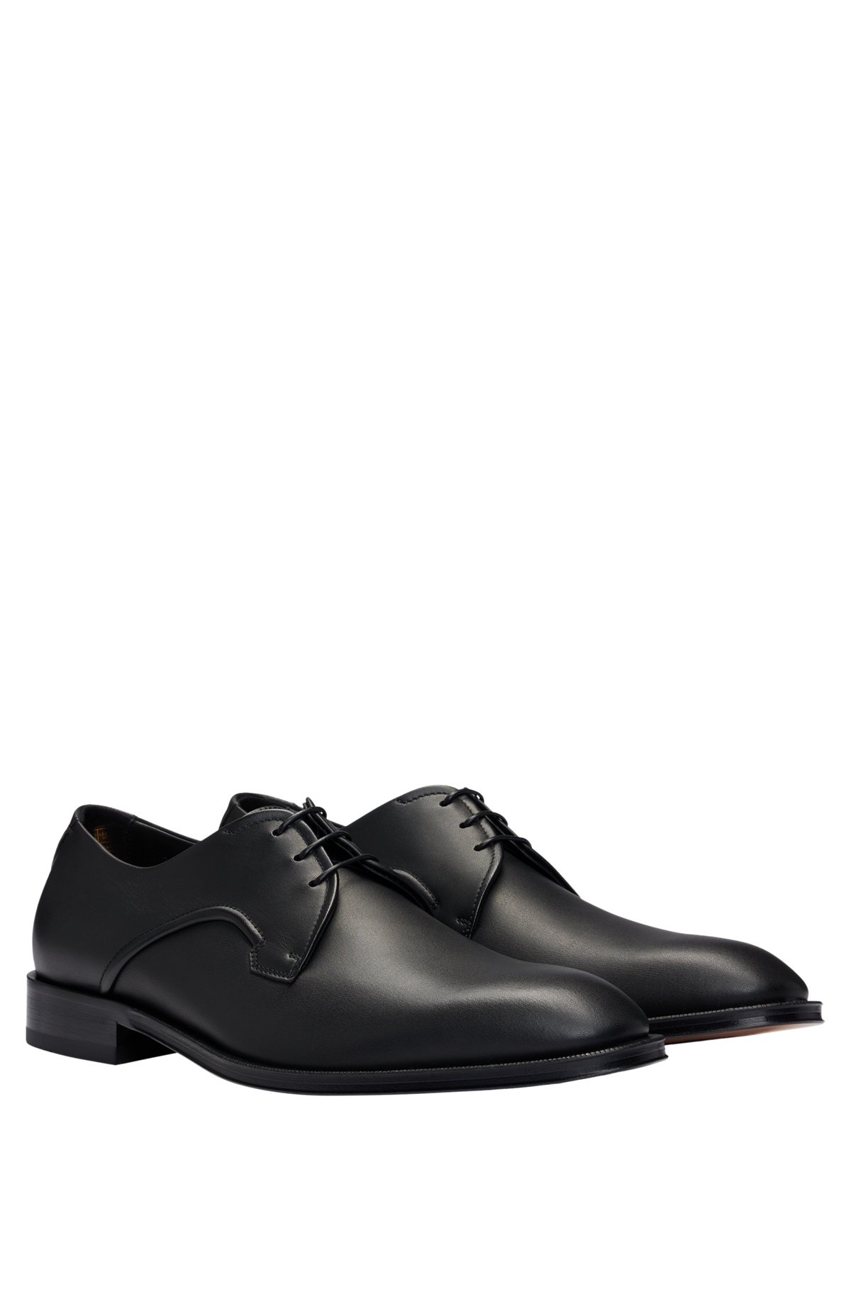ITALIAN-MADE DERBY SHOES IN LEATHER - 2