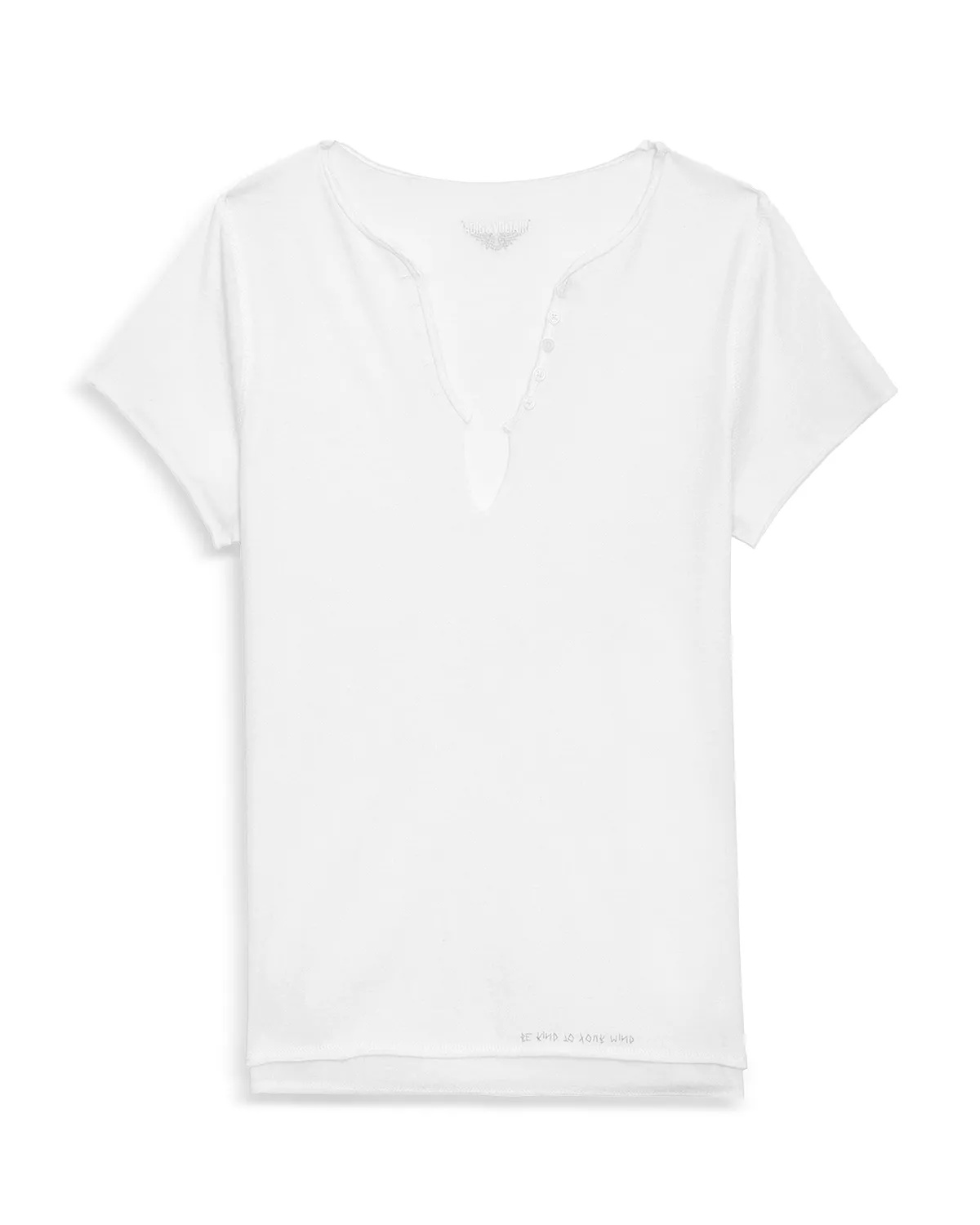 Diamanté Henley Tee - 7