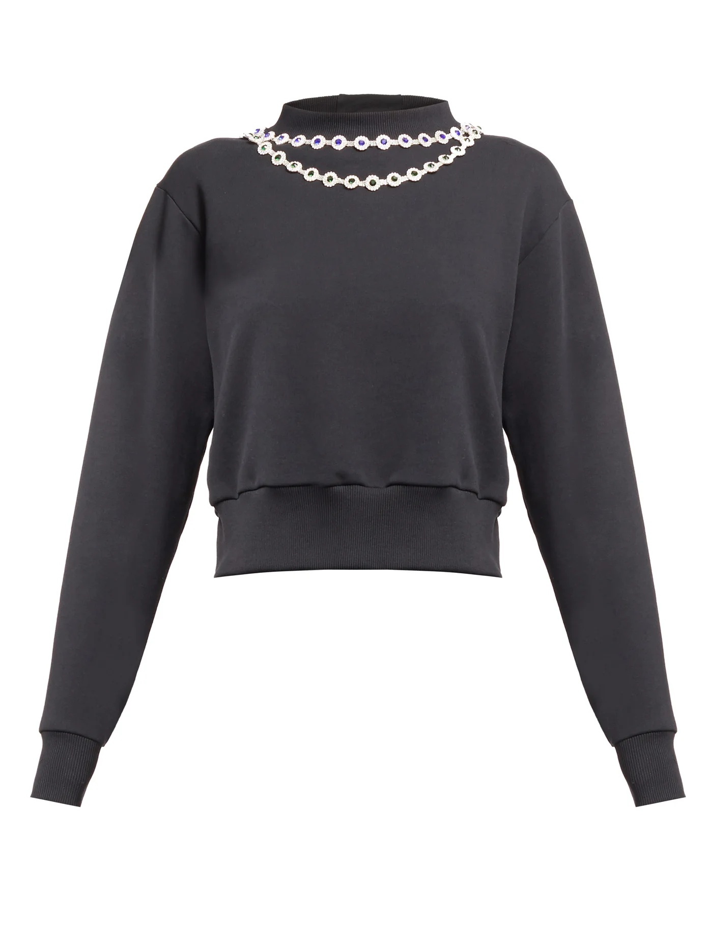 Daisy chain-embellished top - 1