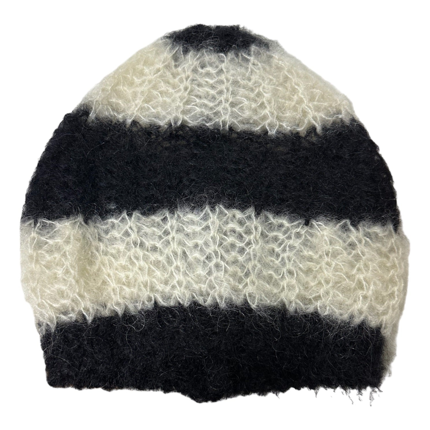 SAINT LAURENT Fall Winter 2013 Striped Mohair Beanie - 3