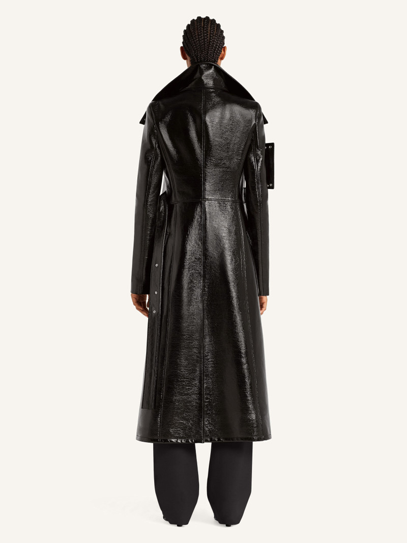 HERITAGE VINYL TRENCH COAT 4
